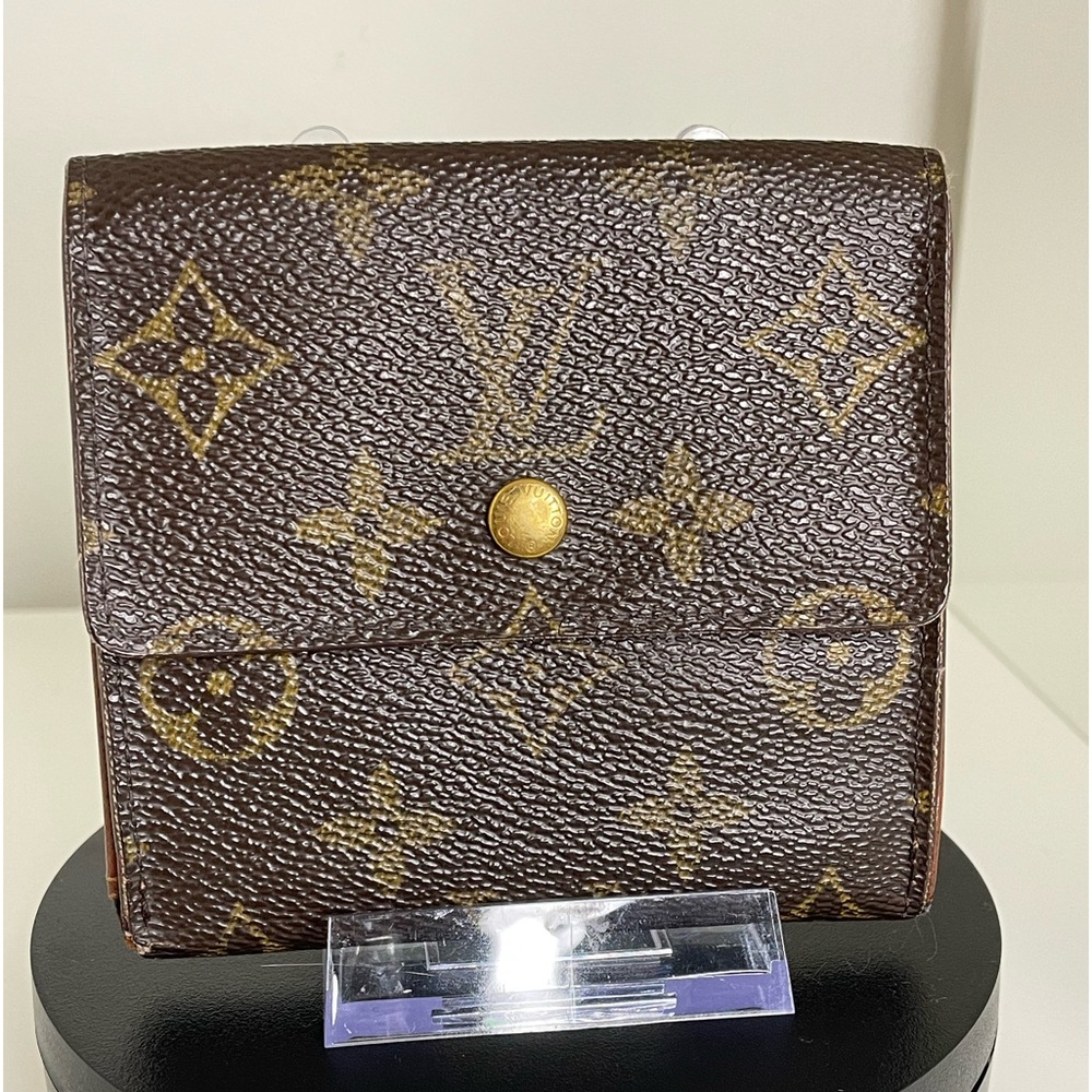 Louis Vuitton Vintage Monogram Portefeiulle Elise Trifold Wallet